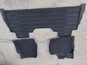 Ml3z1613086ra Ford Oem 21-24 F150 Raptor Crew Cab All Weather Tray Floor Mats With Logo Ml3z1613086ra Ford Oem 21-24 F150 Raptor Crew Cab All Weather Tray Floor Mats With Logo