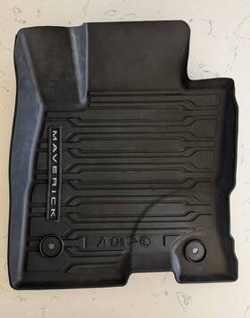 Nz6z1613086ba Ford 2022-2025 Maverick Oem All Weather Rubber Floor Mats