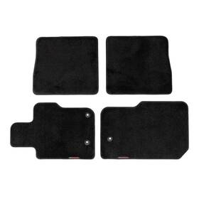 Ford Racing M-13086-bc60 Black Carpeted Front/ Rear Floor Mat Set Bronco 4-door 21-26 With Inch