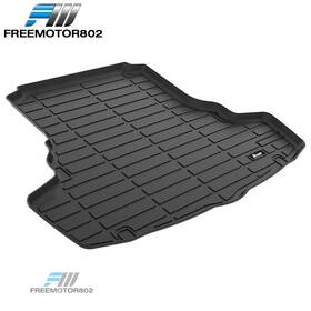 Fz-cpt1-lis14-1-bk Freemotor802 Fits 14-25 Lexus Is250 All Weather Waterproof Rear Cargo Liners Trunk Mats Tpe