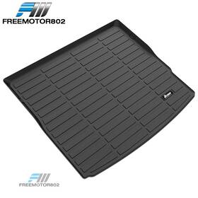 Fz-cpt1-nary23f-1-bk Freemotor802 Fits 23-25 Nissan Ariya Fwd All Weather Waterproof Rear Cargo Trunk Mats Tpe