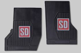 Pdt108114sd Freightliner 108/114 Sd Oem Black Rubber Floor Mats-set 108114sd