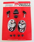 Fsh-1 Scott Drake New Ford Mustang Fastback Fold Down Seat Hardware