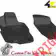 Fx7c36034 Ml450 U-ace Mercedes-benz Anti-moving 3d Custom Fits Black Front Carpet Dur