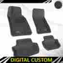 Fx7d17095-camaro Fx7d17095 Camaro U-ace Chevrolet Fits Professional Custom Car Parts Black 3d Anti-skid 1 Set Per