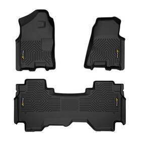 Alo505840 G-plus Tpe Floor Mats Liners Fit For 2013-2018 Ram 1500/19-24 1500 Classic Quad Cab