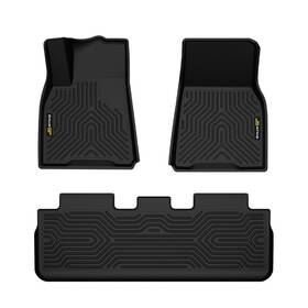 Alo512144 G-plus All Weather Tpe Floor Mats Fit For 2020-2024 Tesla Model Y Protection Liners