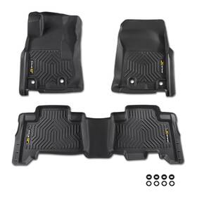 Alo512488 G-plus Floor Mats Fit For 13-23 Toyota 4runner 14-22 Lexus Gx460 All Weather Tpe Liners