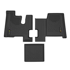 Alo801287 G-plus Fit For Kenworth T600 T660 T800 W900 All Weather Tpe Floor Mats Protection Liner