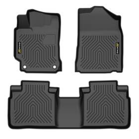 Alo825840 G-plus Fit For 2015-2017 Toyota Camry All Weathe Tpe Floor Mats Protection Liners