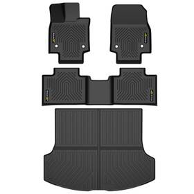 Alo841489 G-plus Tpe Floor Mats Cargo Liner Fit For 2023-2025 Lexus Rx500h All Weather Protection