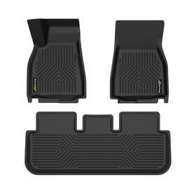 Alo845184 G-plus Fit For 2021-2024 Tesla Model S All Weather Tpe Floor Mats Protection Liners