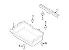 G031-68-866b G03168866b Mazda Brand New Genuine Oem Floor Carpet Clip