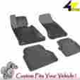 Fx7a63566-528xi G3ac63566 528xi U-ace Bmw 3d Fits 2008-2008 Black Waterproof Front And Rear Car Parts