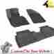 Fx7a85971-tucson G3ac85971 Tucson U-ace Hyundai 3d Fits 2014-2015 Black Carpet Front And Rear Car Parts