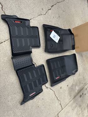 79609 Gator Accessories Black Front And 2nd Seat Floor Liners Fits 2015-19 Colorado Canyon New