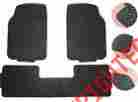 Gcm72 Brightent New Black Rubber Car Floor Mats Slip Proof Universal Fit Honda Civic