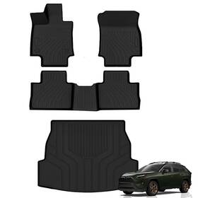 Geartronics 197839920255 Gearzaar Floor Mats Trunk Cargo Liners For 2019-2024 Toyota Rav4 All Usa