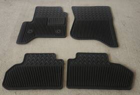 19300742 General Motors 2015-2019 Silverado Sierra Extended Crew Cab Oem Floor Mats Set Of 4 Black