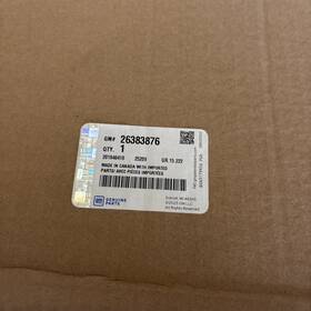 26383876 General Motors 2024-2026 Gmc Acadia Premium All Weather Cargo Liner Black With Logo