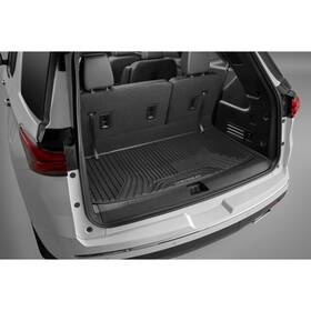 84185666 General Motors 2018-2023 Chevrolet Traverse All Weather Cargo Mat Black With Script Oem
