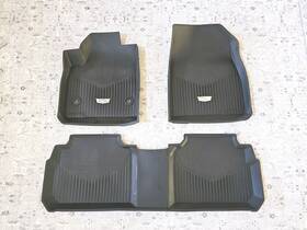 84286845 General Motors 2017-2024 Cadillac Xt5 All Weather Floor Liners Black Free Shipping