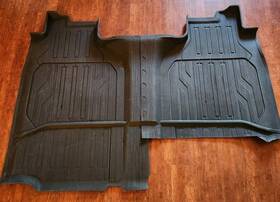 84333637 General Motors Oem Gm 2019-2024 Gmc Sierra Crew Cab Interlocking Rear Floor Liners
