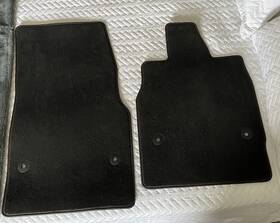 85103785 General Motors Oem 2020-2025 Corvette C8 Premium Carpeted Floor Mats With Red Stitch