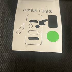 87851393 General Motors 2024-2025 Hummer Ev Suv 3 Premium Carpet Floor Mat Oem Black Frt And Rr