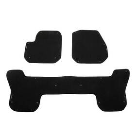 87851394 General Motors Gm 2024-2026 Hummer Ev Pickup Carpet Floor Mat Inserts Black Frt And Rr