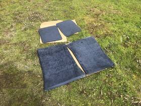 Gr.15.286 General Motors 999538 15.286 Gm Pontiac Gmc Genuine Nos Floor Mats Set # 999583 Blue New In Box