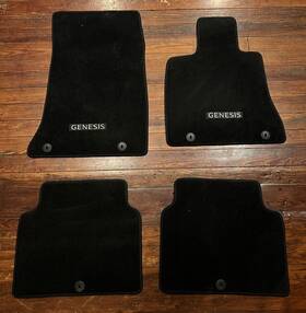 T1f14-ac000-nnb Genesis 2021 2022 G80 Carpet Floor Mats 4-piece Set Black Oem
