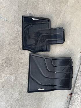 51472458442 Genuine Bmw For F25 F26 Set Of 2 Front Black Rubber All Weather Floor Mats