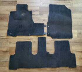 83600-swa-a01zb Genuine Factory American Honda 2007-2011 Cr-v Carpet Floor Mats 3pc Black