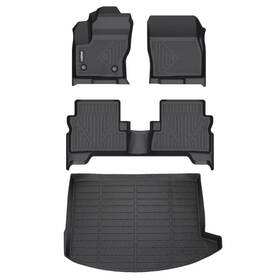 Ginowy 759135320742 Ginowy- Floor Mats Cargo Liner For Ford Escape 2013-2019 Tpe All Weather Car