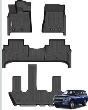 B0f2hhdggh Ginowy Ginowy- Floor Mats For Nissan Amada And Infiniti Qx80 2025-2026