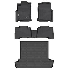 Pt9088903002 Ginowy 2003-2009 Toyota 4runner Floor Mats 4th Gen All Weather Tpe Cargo Liner Set