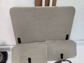 10409413 Gm 03 04 Corvette C5 Three Piece Rear Cargo Compartment Cover Set Shale Convertible