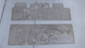 15704059 Gm Safari Astro Van Tan 2nd And 3rd Row Passenger Floor Mat Floormats 1996-05