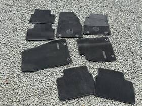 22780661 Gm Factory Genuine Oem Black Charcoal Floor Mats Carpeted Buick Regal Gs And Rubber