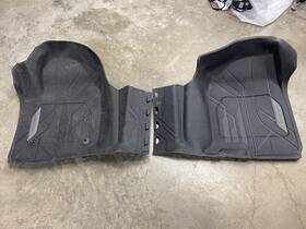 84333607 Gm 19-25 Chevrolet Silverado 1st Row Interlocking Floor Liner Oem