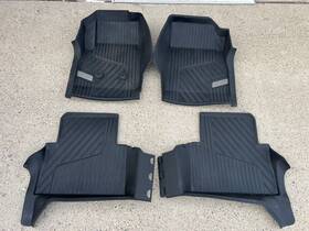 84370641-23381379 Gm 2015-2020 Gmc Canyon Crew Cab Front And Rear All Weather Floor Liners Cocoa Oem