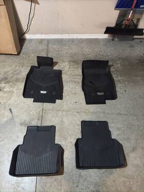 84841838 Gm 2021-2024 Genuine Cadillac Ct4 Ct5 Front And Rear All Weather Floor Mats 84841838 Gm 2021-2024 Genuine Cadillac Ct4 Ct5 Front And Rear All Weather Floor Mats
