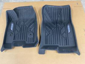 85654727 Gm 2023-26 Gmc Canyon First Row Floor Liners Black With Logo Oem New