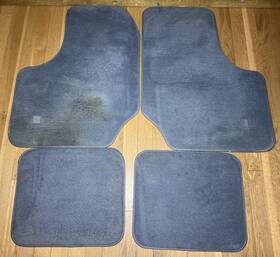9287 Gm 1988-91 Oldsmobile Cutlass Supreme Floor Mats Oem Original Set Rare Grey