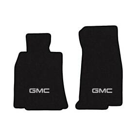 86321747 Gmc Grey 2007-2013 32 Oz Floor Mats 2pc Embroidery With Black Edging 86321747 Gmc Grey 2007-2013 32 Oz Floor Mats 2pc Embroidery With Black Edging