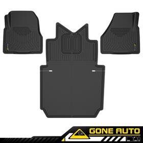 Ga162632 Gone-auto Fits 2018 Freightliner Cascadia 116 126 Tpe Waterproof Floor Mats All Weather