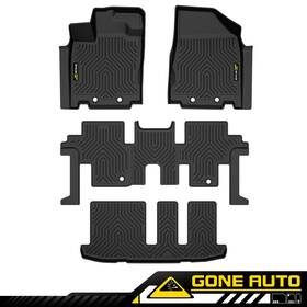 Ga257413 Gone-auto Tpe All-weather Floor Mats Cargo Liners Carpets Fit For 2014-2020 Infiniti Qx60