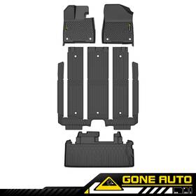 Ga562316 Gone-auto Fit For 2021-2025 Toyota Sienna 7 Seats Tpe All Weather Floor Mats And Cargo Liner