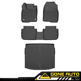 Gon262970 Gone-auto Fit For 2023-2024 Honda Cr-v 4pcs Floor Mats Cargo Liner All Season Tpe